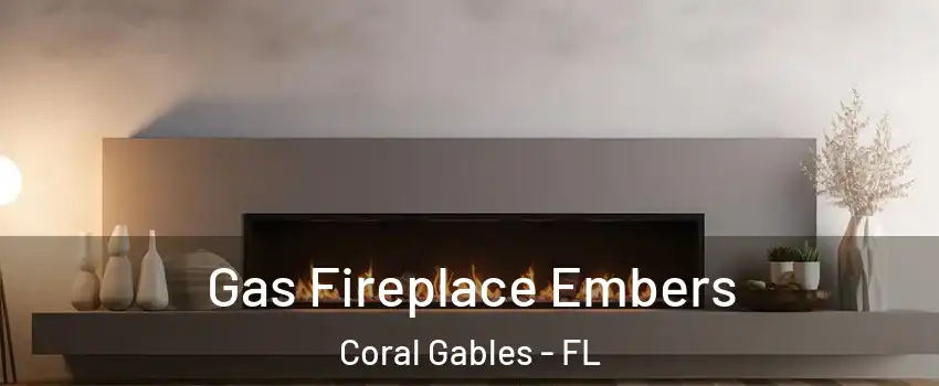  Gas Fireplace Embers Coral Gables - FL