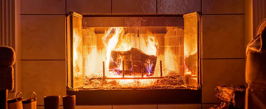 Mendota Hearth Landscape Fireplace Installation in Coral Gables, Florida