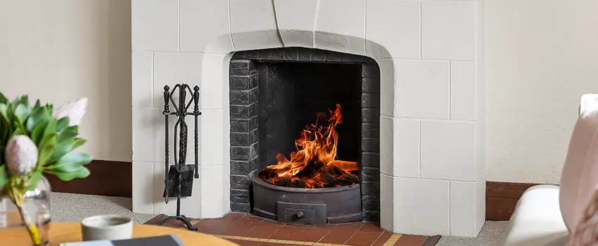 Classic Open Fireplace Design Services in Coral Gables, Florida