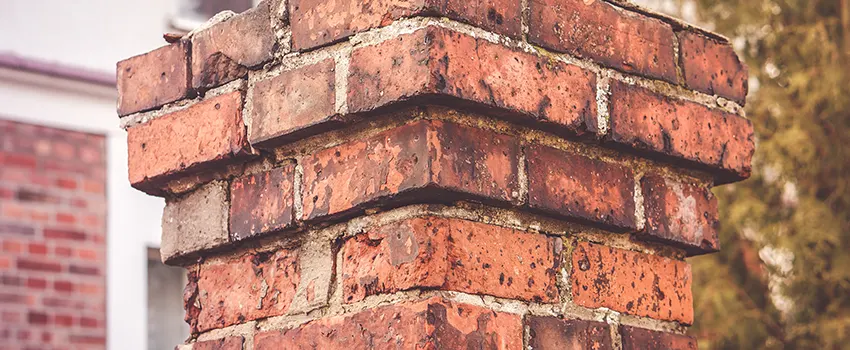 Cracked Chimney Bricks Repair Cost in Coral Gables, Florida