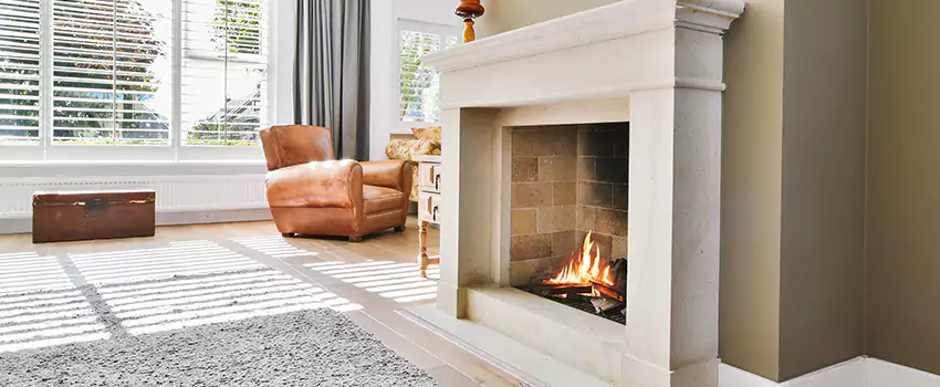 Vintage Fireplace Refacing in Coral Gables, Florida
