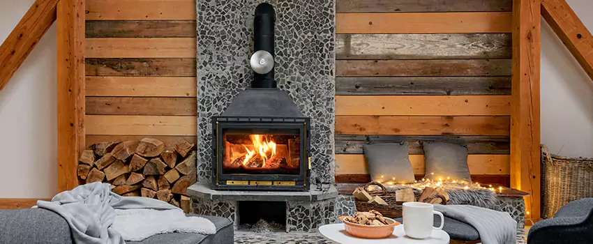 Thelin Hearth Products Direct Vent Gas Stove Fireplace Inspection in Coral Gables, Florida