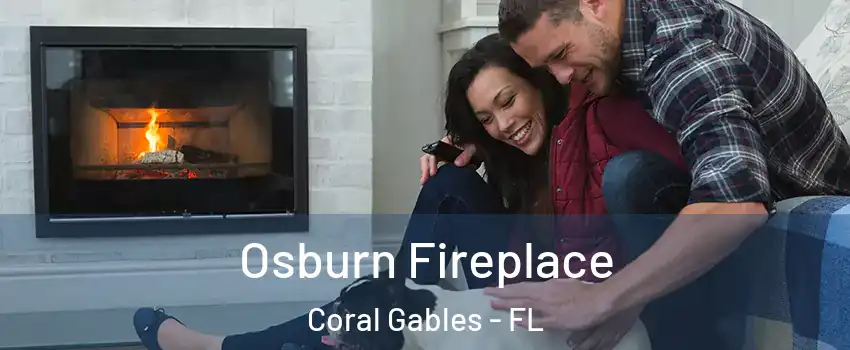  Osburn Fireplace Coral Gables - FL